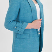 Blue Linen Suit for Women