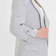Linen Gray Suit for Women