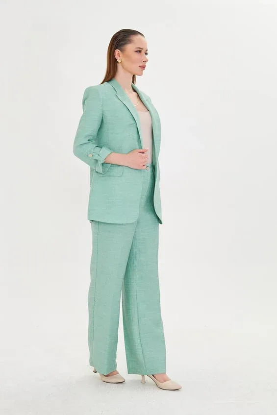 Mint Green Suit for Women