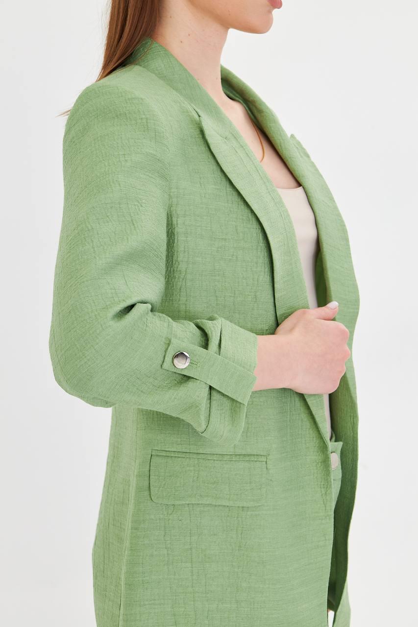 Linen Sage Green Suit