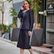 Navy Blue Business Suit