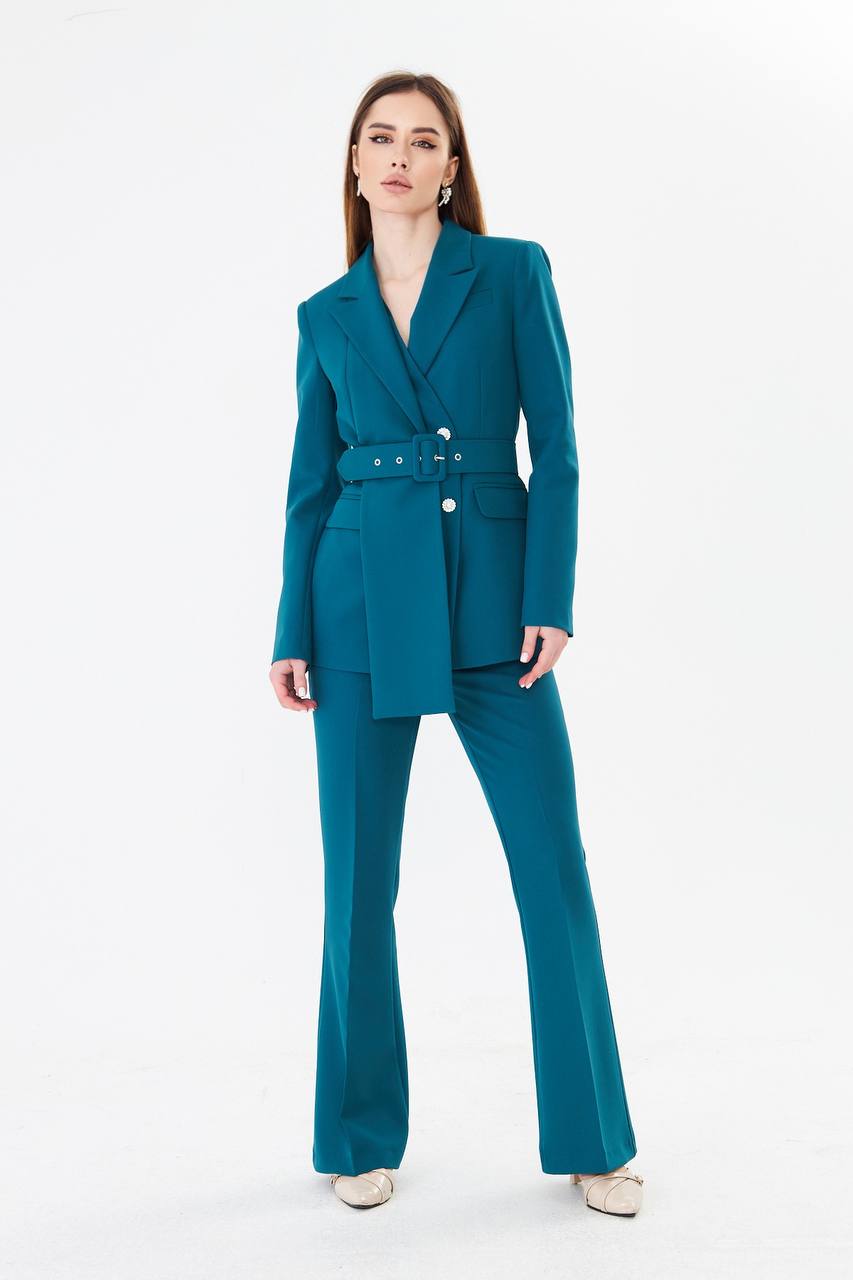 Teal Suit for Women