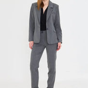 Cotton Gray Suit Women