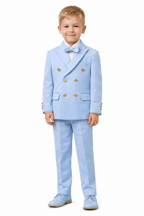 Dothan Boys Baby Blue Double Breasted Suit