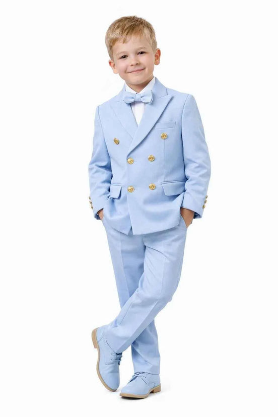 Dothan Boys Baby Blue Double Breasted Suit