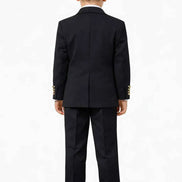 Dothan Boys Black Double Breasted Suit