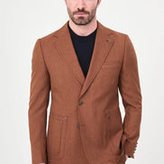 Men's Rust Two-Button Suit