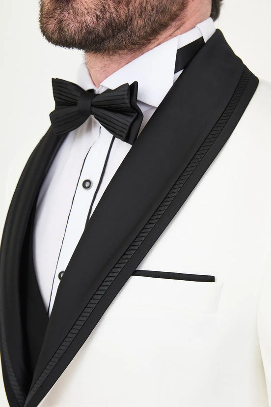 White and Black Tuxedo