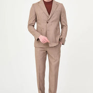 El Paso Men's Light Brown Two-Button Suit
