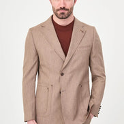 El Paso Men's Light Brown Two-Button Suit