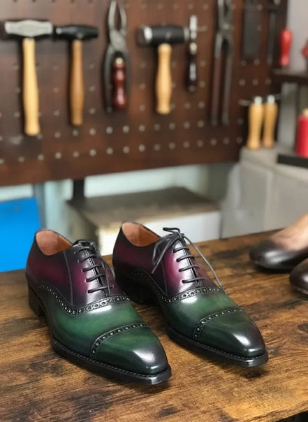 Green Dress Shoes