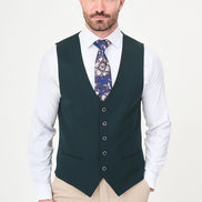 Emerald Green Slim Vest