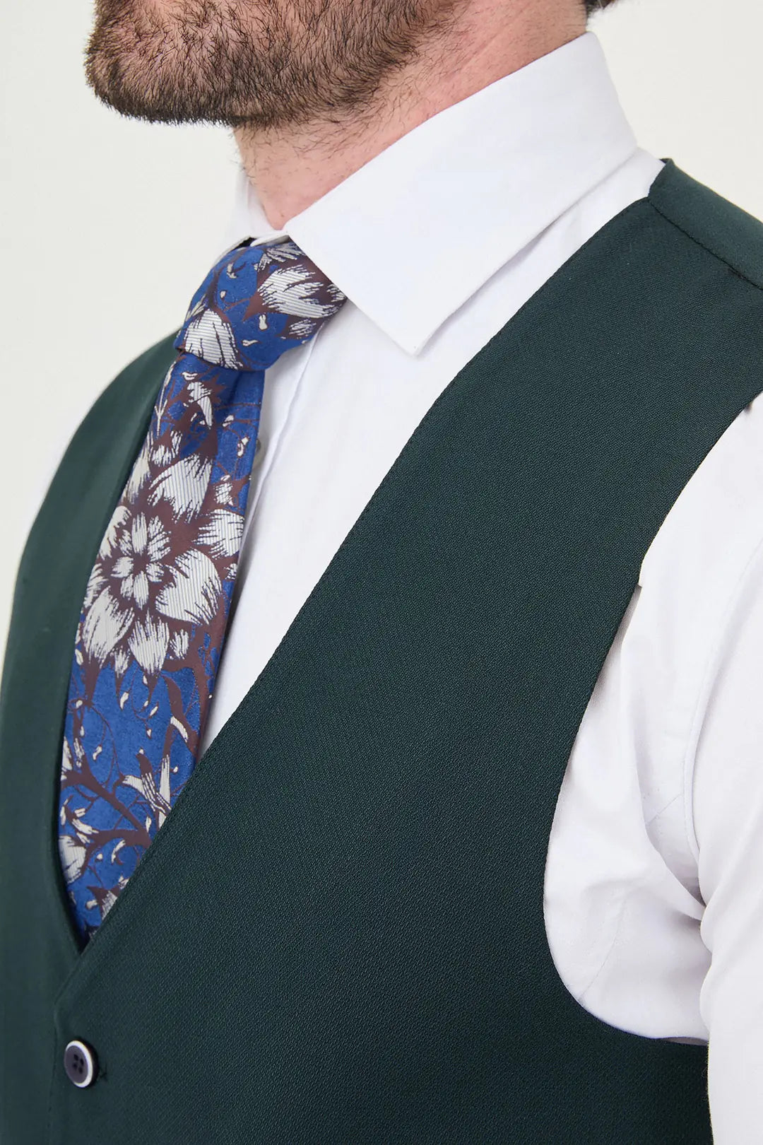 Emerald Green Slim Vest