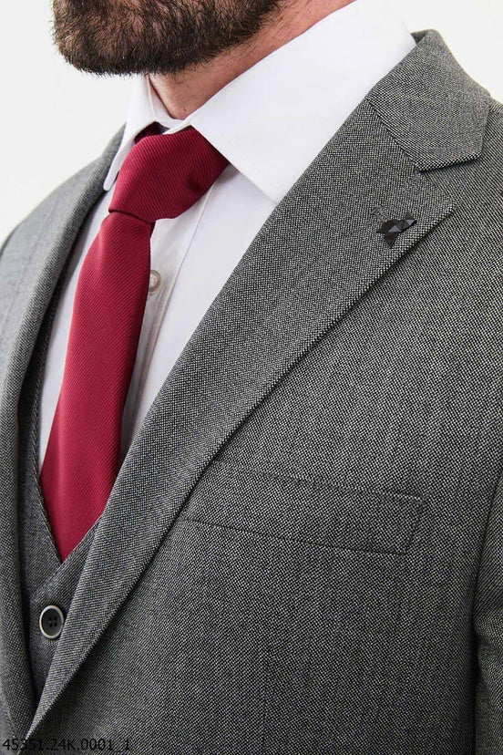 Dark Gray Suit mens