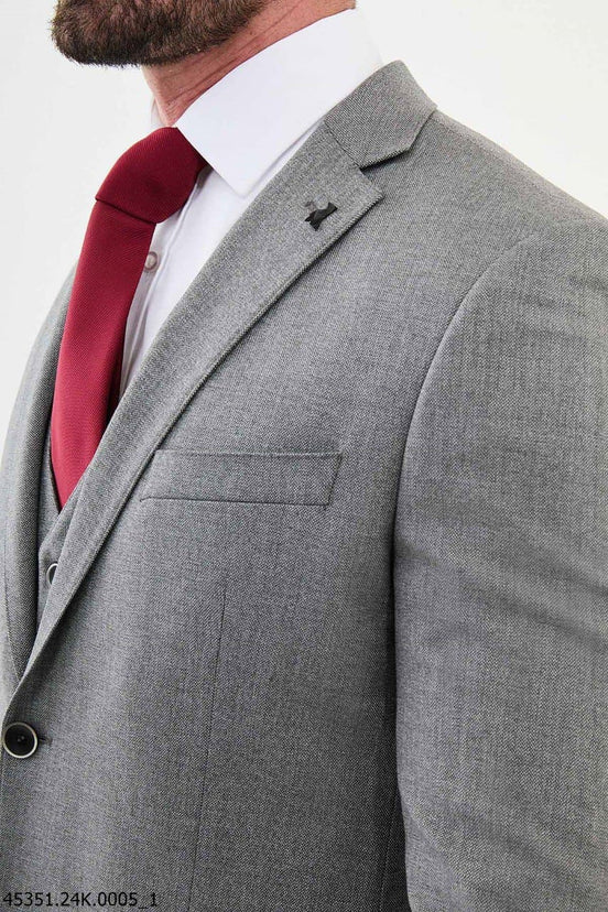 Gray Suit Mens