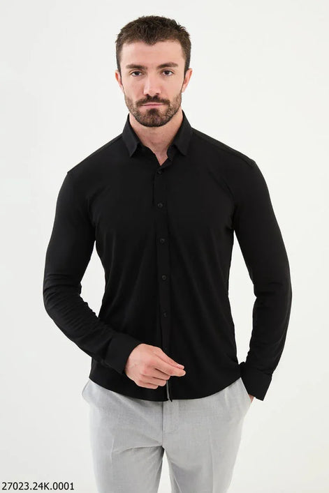 Ames Men's Slim Fit Cotton Shirt