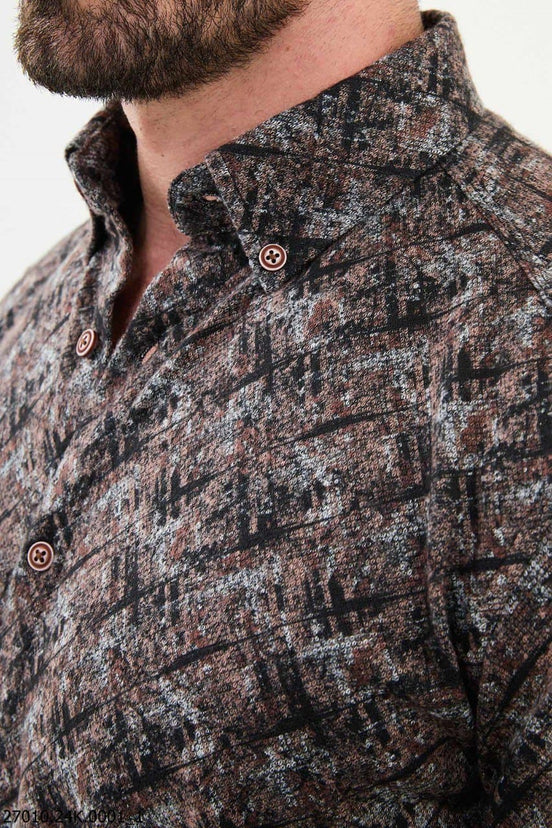 Black Wool Shirt