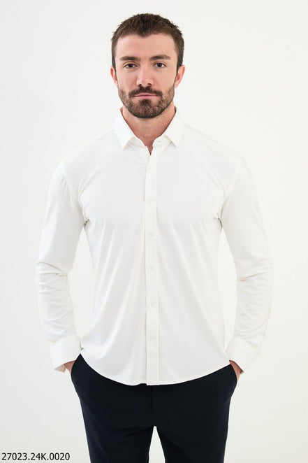 Ames Men's Slim Fit Cotton Shirt