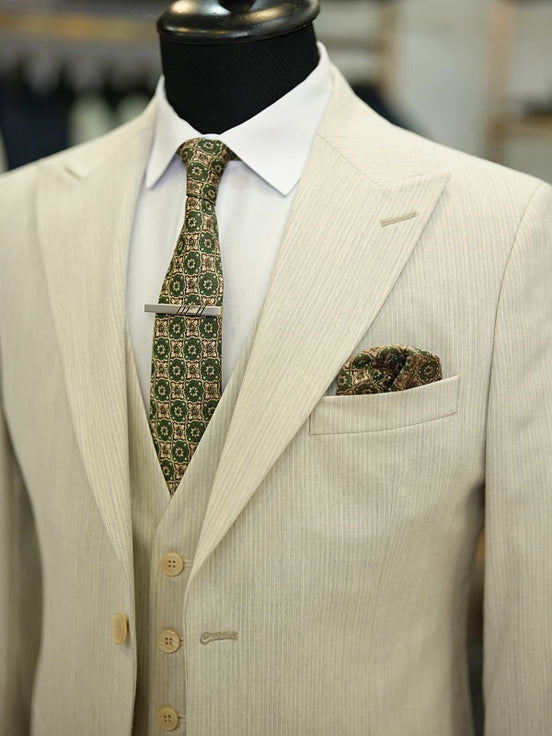 Beige Suit