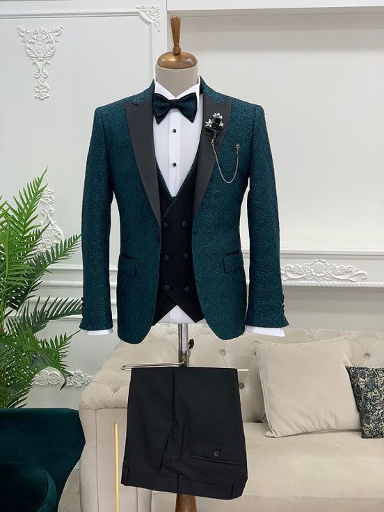 Teal Green Tuxedo