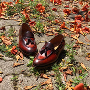 Elko Brown Tassel Loafers