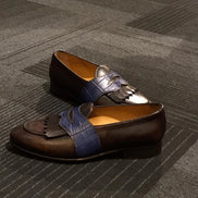 Elko Leather Kilt Brown Loafers