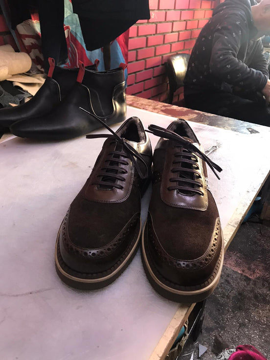 Brown Mens Sneakers