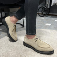 Empire Laced Beige Suede Boots