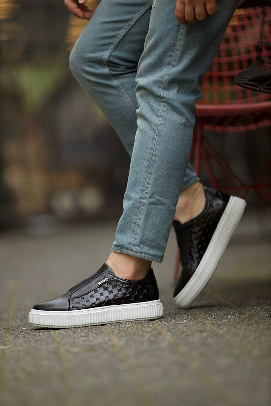 Black Slip On Shoes