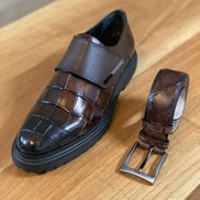 Empire Brown Buckle Shoes