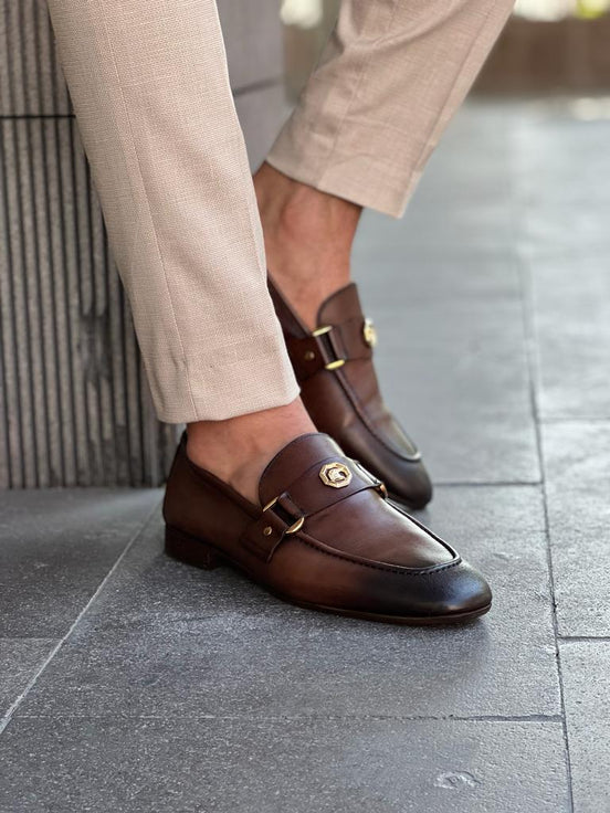 Brown Penny Loafers