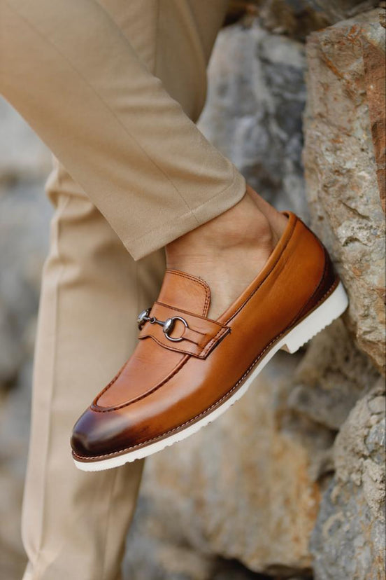 Tan Loafers