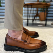 Empire Tan Loafers