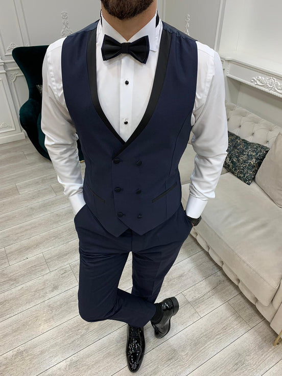 Navy Blue Tuxedo