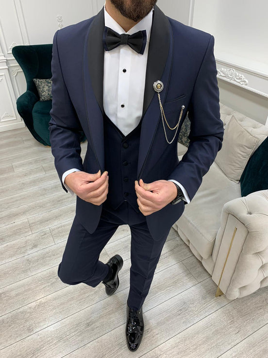 Navy Blue Tuxedo