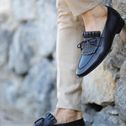 Laughlin Kilt Black Loafers
