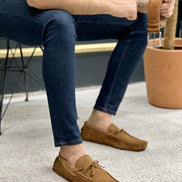Laughlin Brown Driving Loafers