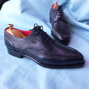 Mesquite Navy Blue Derby Shoes