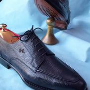 Mesquite Navy Blue Derby Shoes