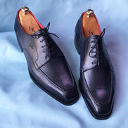 Mesquite Navy Blue Derby Shoes