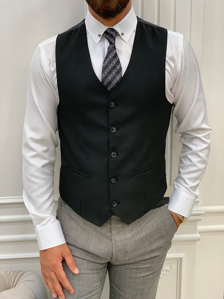 Miami Light Gray Slim Fit Notch Lapel Suit