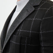 Mitchell Black Slim Fit Blazer