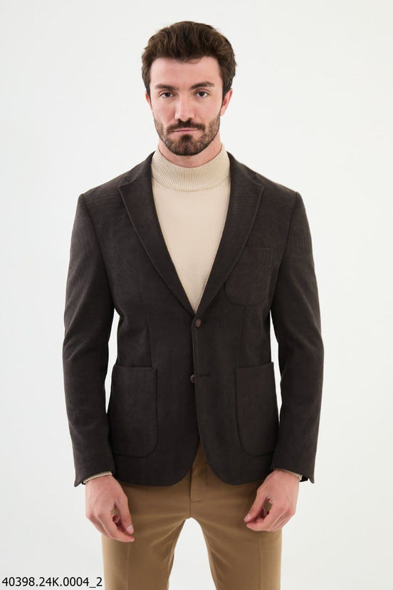 Brown Corduroy Blazer