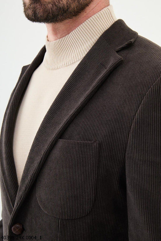 Brown Corduroy Blazer