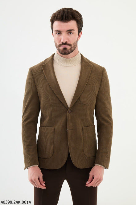 Mitchell Camel Corduroy Blazer