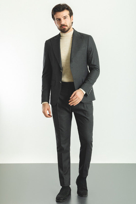 Dark Gray 2 Piece Suit