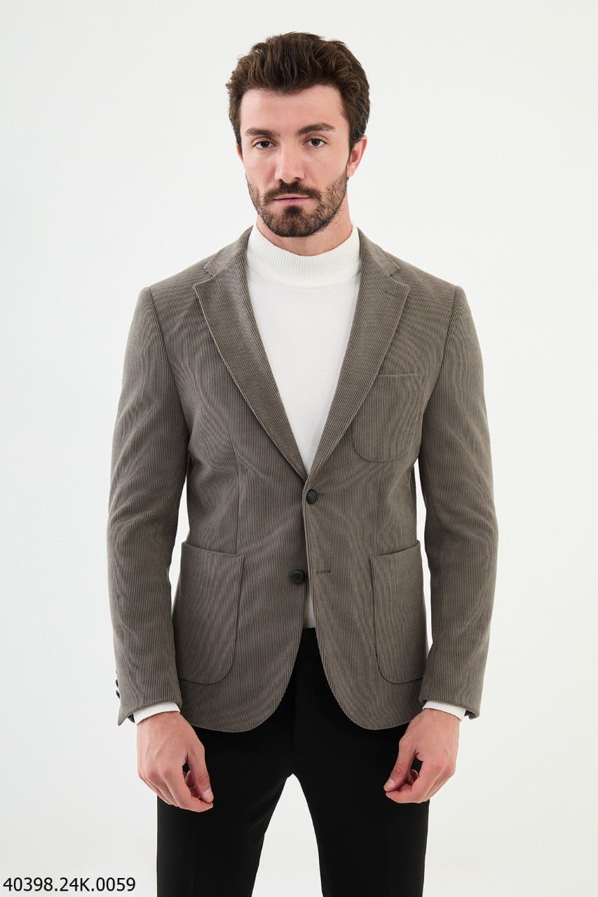 Mitchell Light Brown Corduroy Blazer