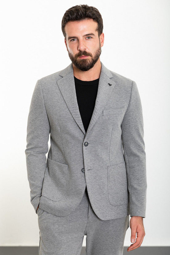 Gray 2 Piece Suit