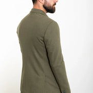 Mitchell Khaki Slim Fit Notch Lapel 2 Piece Suit