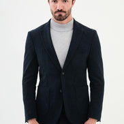 Mitchell Navy Blue Corduroy Blazer